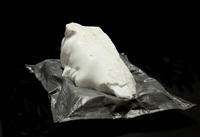 KI, 2017, marmo statuario di carrara e piombo, cm60x55x28cm